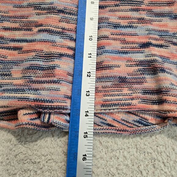 American Eagle Outfitters Space Dye Long Sleeve Knit Crop Top Sweater Sz S Boho - Picture 11 of 12